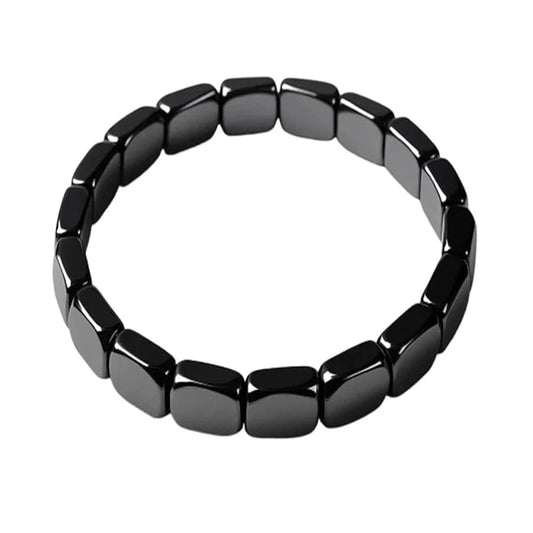 Natural Hematite Beaded Bracelet
