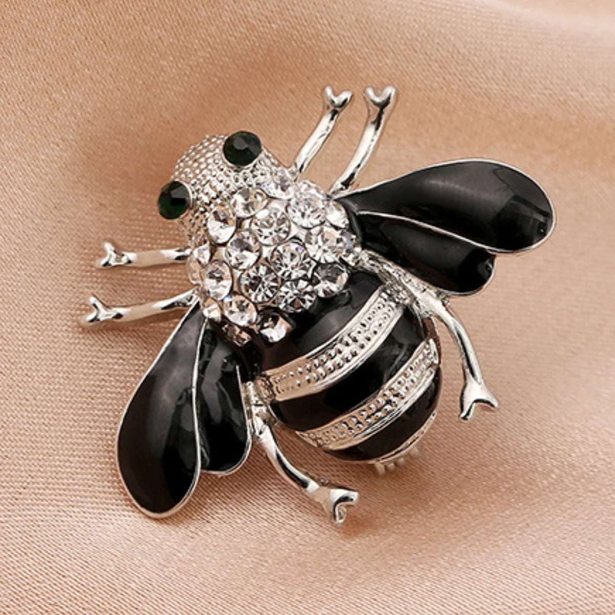 1PC Women's Fashion Trend Personalized Imitation Pearl Bee Brooch Pin Jewelry Suitable for Outdoor Dating, Party, Festival Gifts {{Product vendor}}