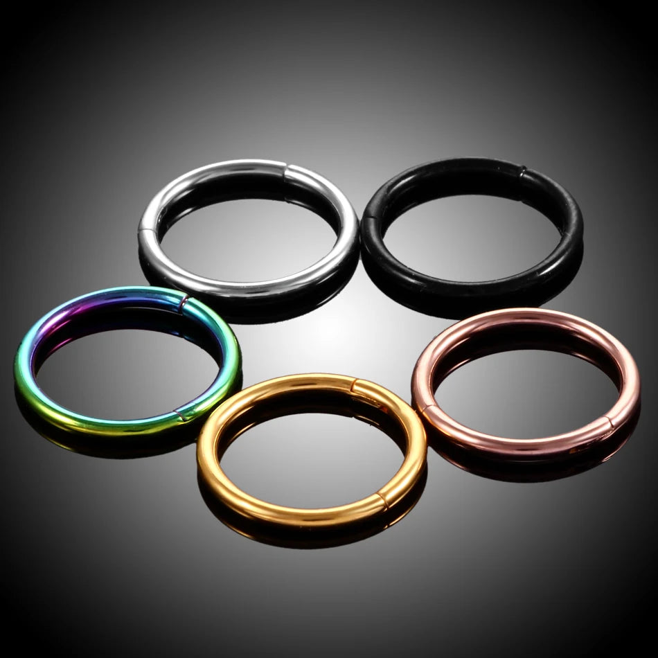 Hypoallergenic Nose Rings for Sensitive Skin Velora Diamond