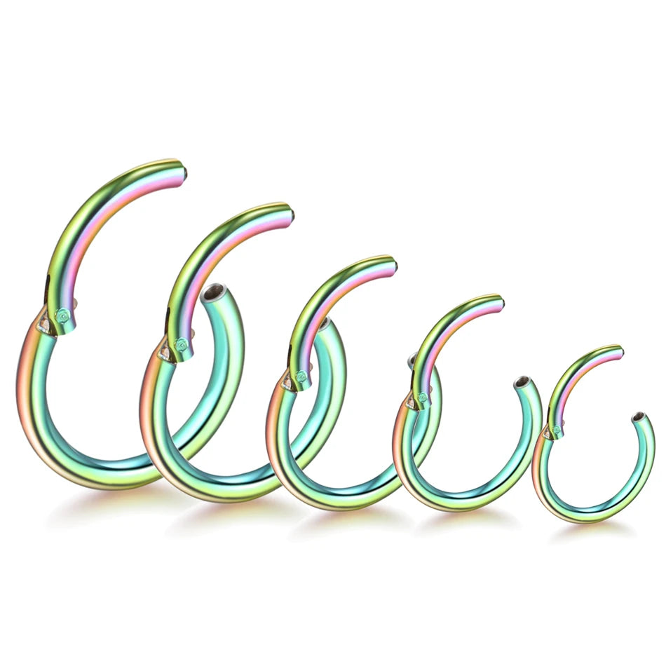 Hypoallergenic Nose Rings for Sensitive Skin Velora Diamond