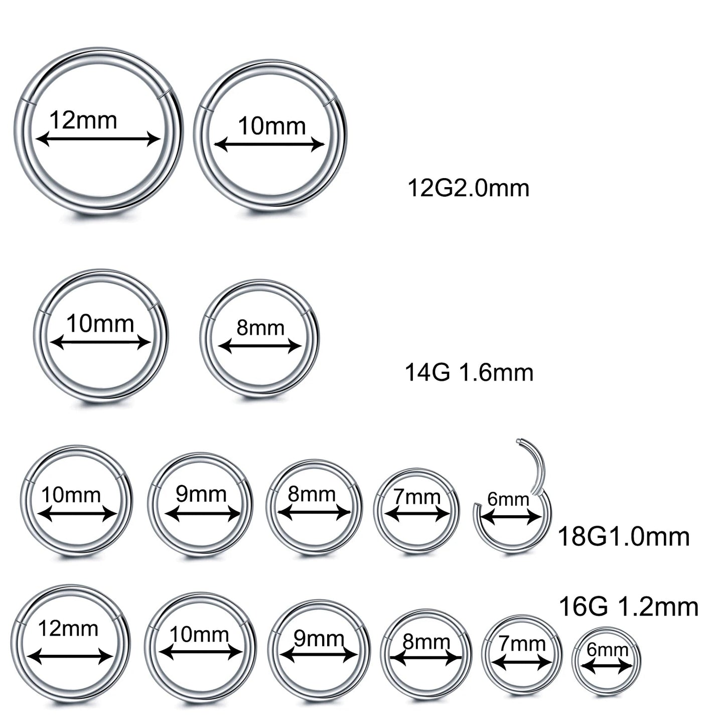 Hypoallergenic Nose Rings for Sensitive Skin Velora Diamond