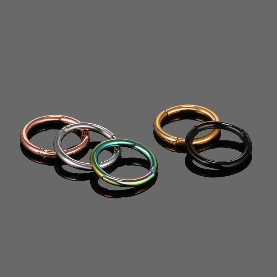 Hypoallergenic Nose Rings for Sensitive Skin Velora Diamond