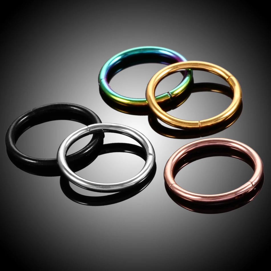 Hypoallergenic Nose Rings for Sensitive Skin Velora Diamond