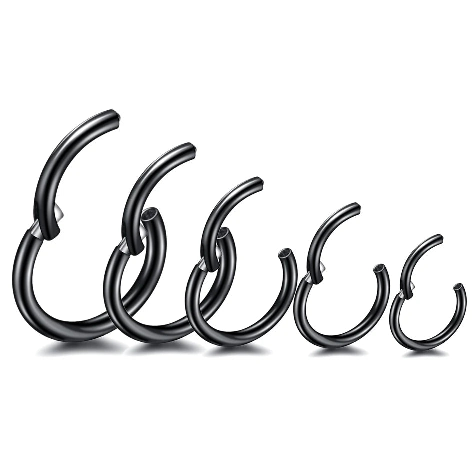 Hypoallergenic Nose Rings for Sensitive Skin Velora Diamond