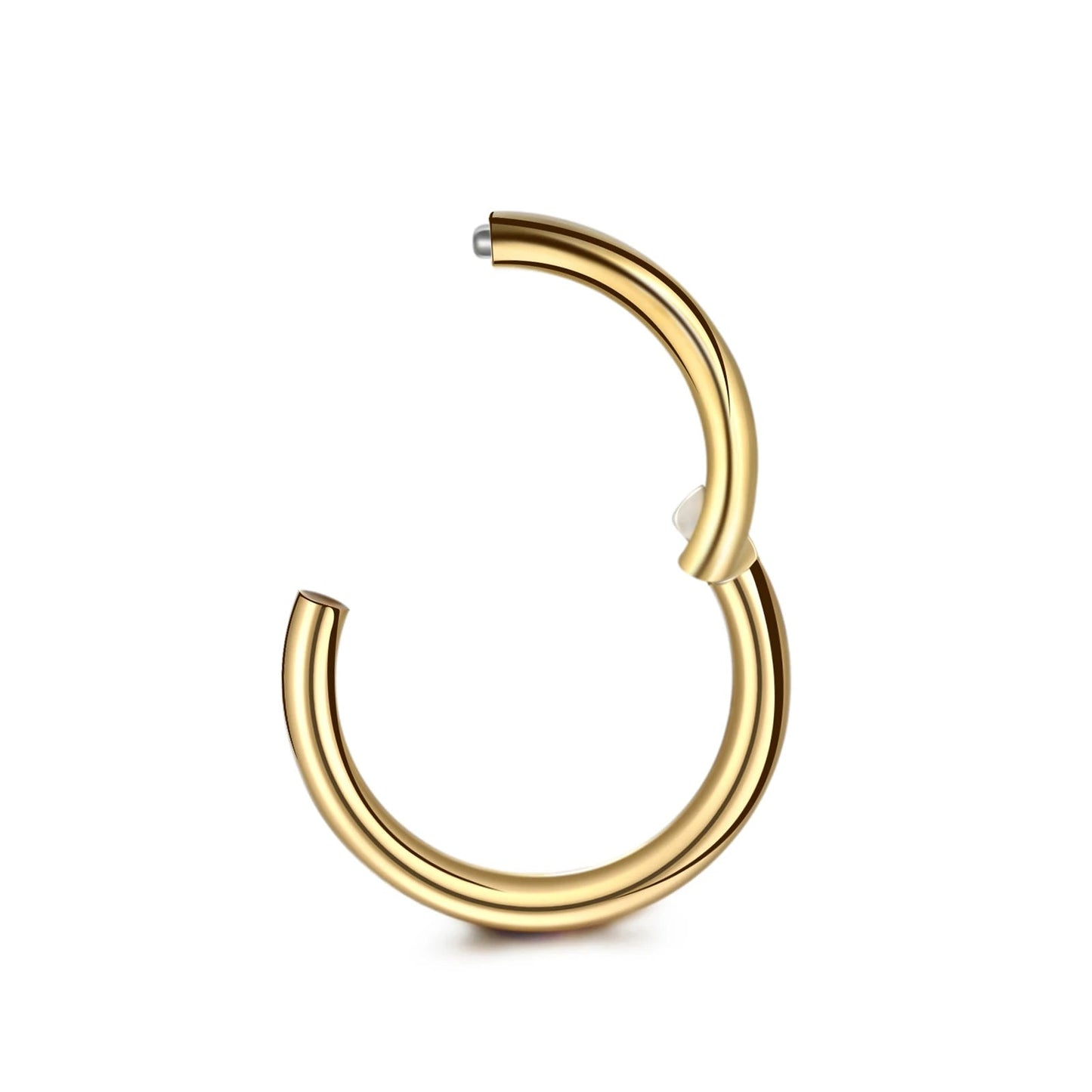Hypoallergenic Nose Rings for Sensitive Skin Velora Diamond