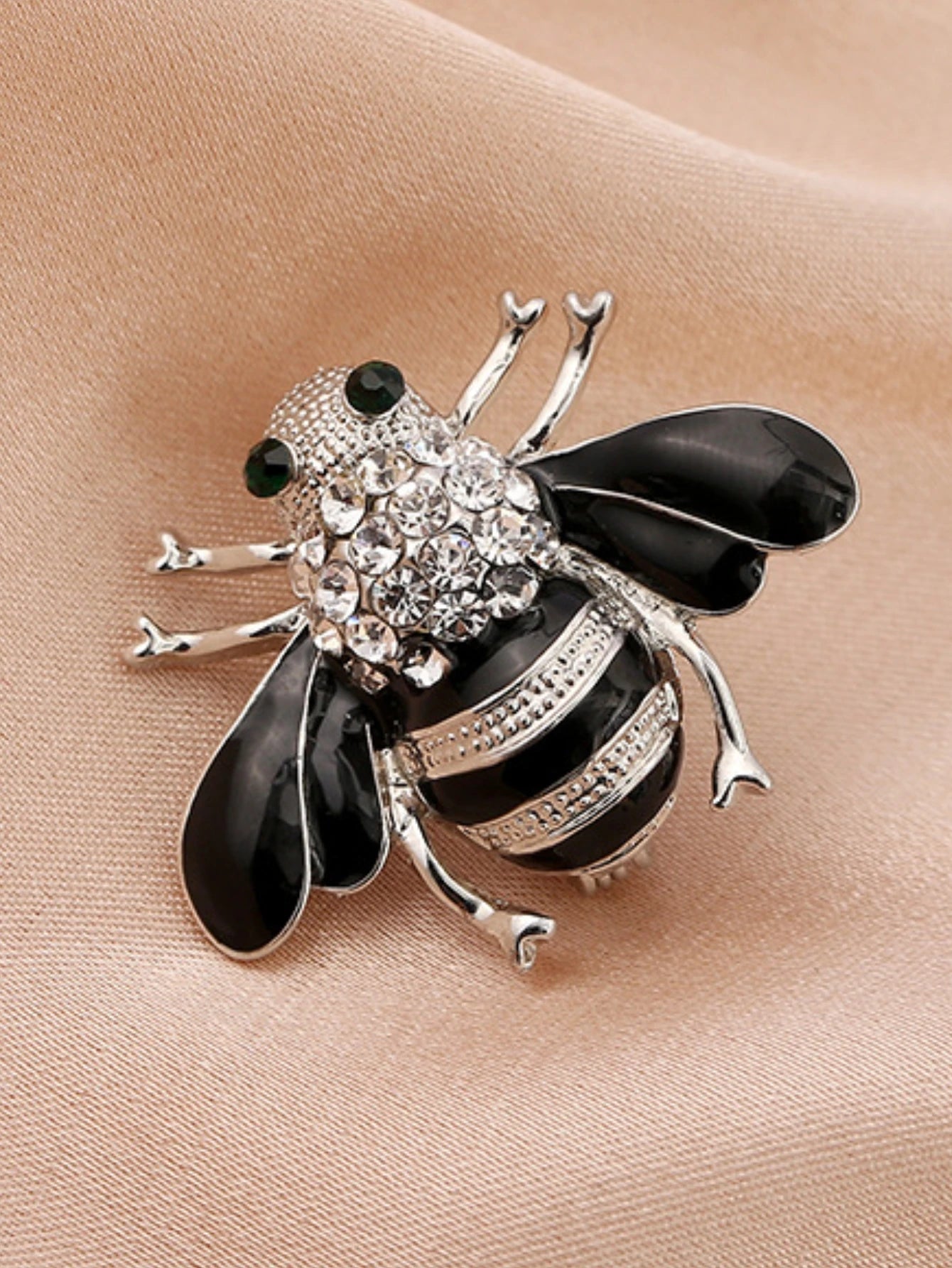 1PC Women's Fashion Trend Personalized Imitation Pearl Bee Brooch Pin Jewelry Suitable for Outdoor Dating, Party, Festival Gifts {{Product vendor}}